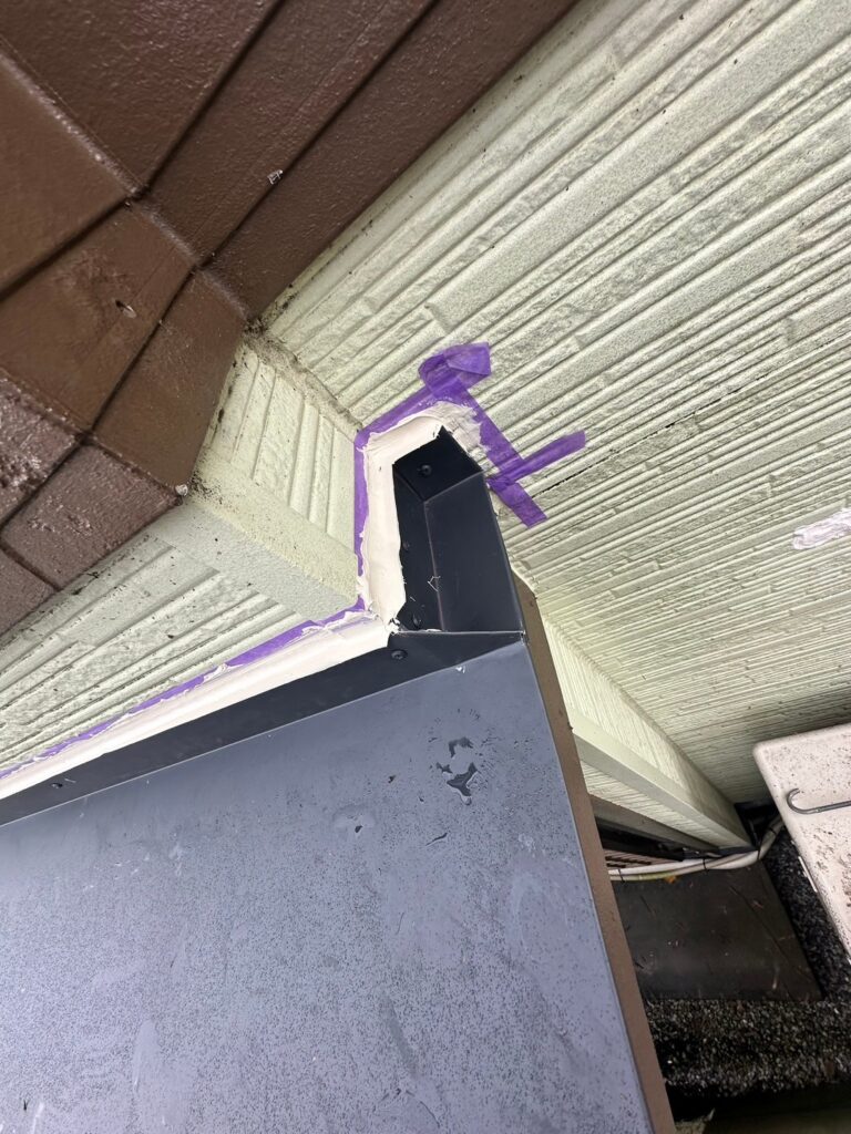 庇張り替え工事