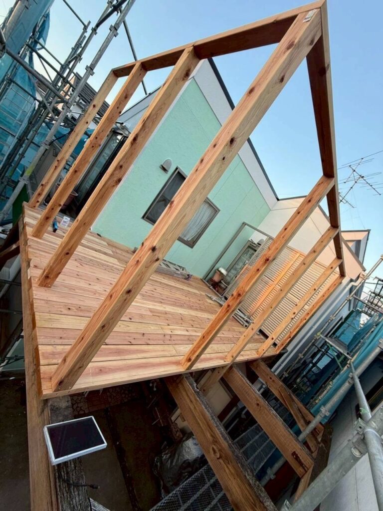 バルコニー交換工事