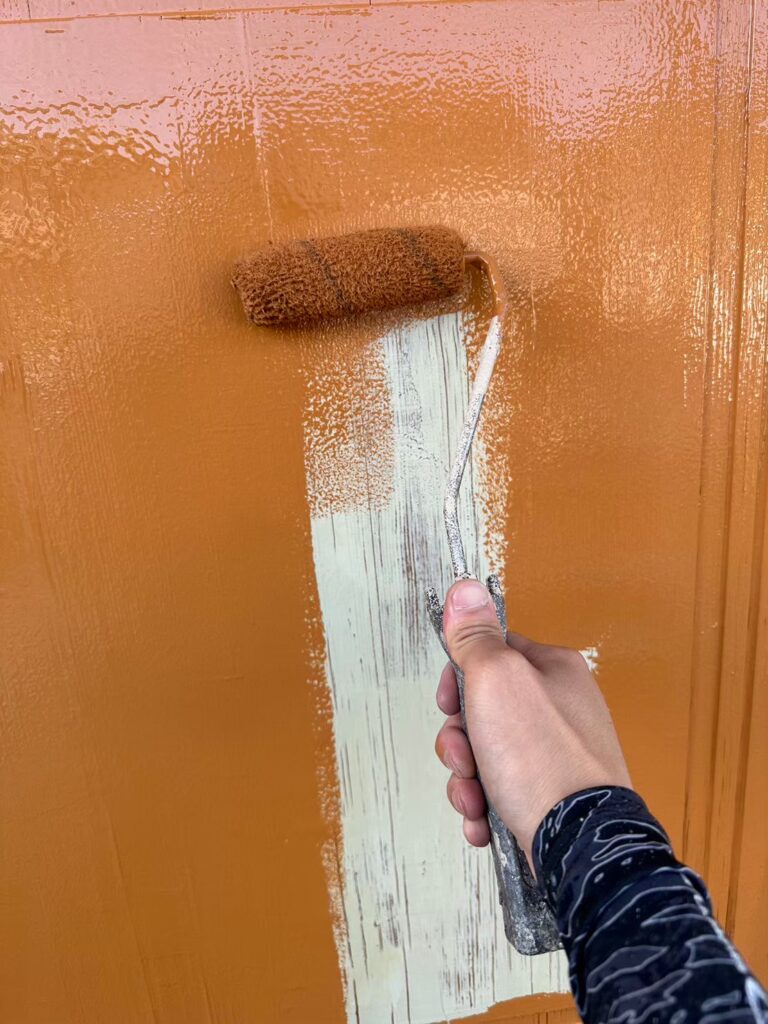 玄関ドア塗装工事