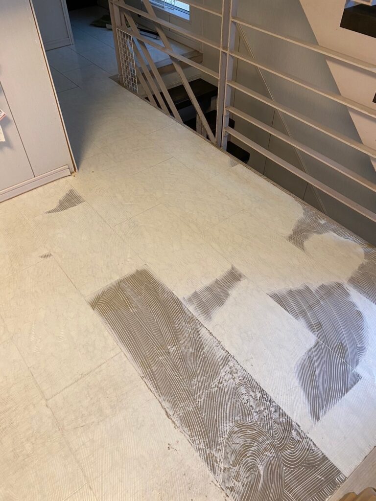 床張り替え工事